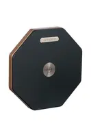 Bezdrátová LED lampa Gingko Design Twist Hexagon černá barva