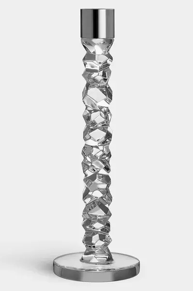 Dekorativní svícen Orrefors Carat 29,7 cm