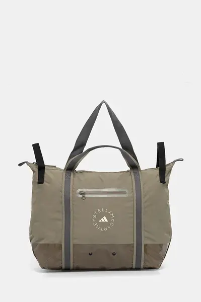 Sportovní taška adidas by Stella McCartney zelená barva, JY4187