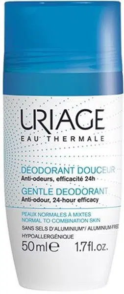 Uriage Jemný kuličkový deodorant roll-on (Gentle Deodorant) 50 ml