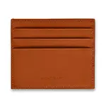 Pouzdro na kreditní karty Montblanc Meisterstück 6 cc, rezavé