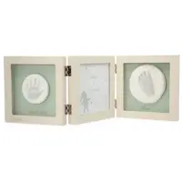 Kaloo Intemporel Dřevěný rámeček na fotku s 2 otisky 3-dílný