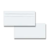 Bílá obálka Clairefontaine - DL, samolepicí, bez okénka