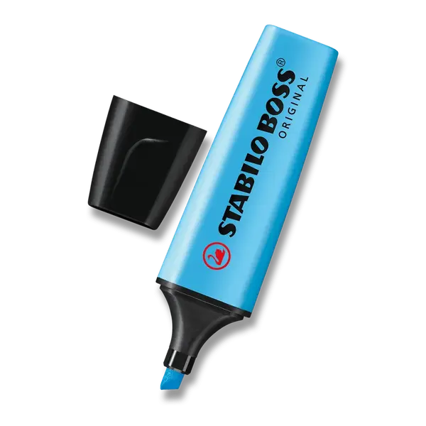 Zvýrazňovač STABILO BOSS ORIGINAL - modrý