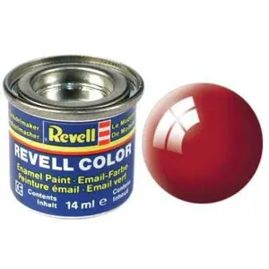 Barva Revell emailová - 32131: leská Ohnivé rudá (fiery red gloss)