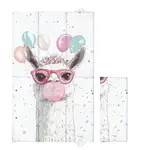 Ceba Podložka přebalovací cestovní (80x50) Basic Crazy Lama