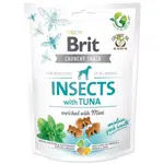 Pochoutka Brit Care Dog Crunchy Cracker Insocts, tuňák s mátou 200g