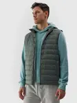 Men's 4F Recycled Down Vest - Green
