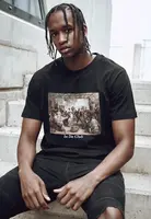 Club T-shirt in black