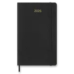 Diář Moleskine Precious & Ethical 2026 - měkké desky, L, týdenní, černý