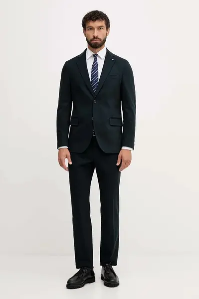 Oblek Tommy Hilfiger pánský, tmavomodrá barva, FSTHL0628.FSTH400