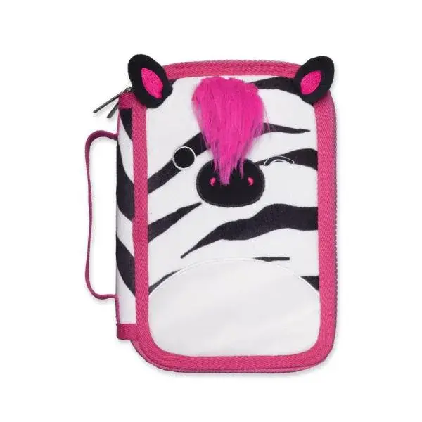 Squishmallows penál - zebra Tracey