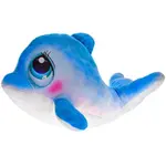 Delfín plyšový 30cm třpytivé břicho