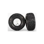 Traxxas kolo 2.2/3.0", disk SCT Split-Spoke saténový-černý, pneu Kumho S1 (2)