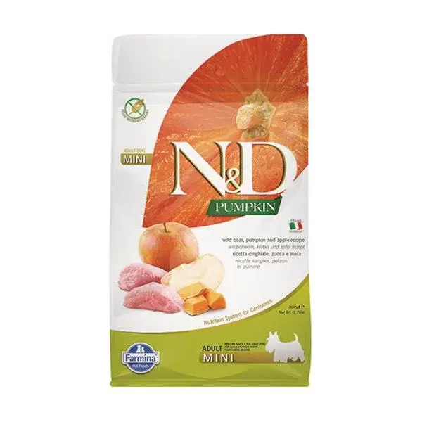 ND Dog Pumpkin Adult Mini 0,8kg kuře, jablko
