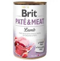 BRIT Paté & Meat Lamb konzerva pro psy 400 g