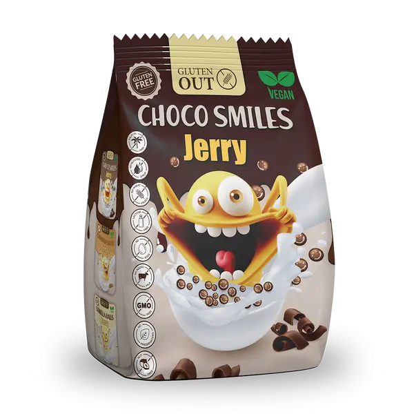 NERANO Snídaňoví smajlíci kakaoví 375 g