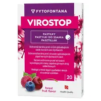 VIROSTOP Pastilky lesní ovoce 20 kusů