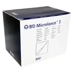 BECTON DICKINSON Injekční jehla 23G1  0.60 x 25 modrá 100 kusů