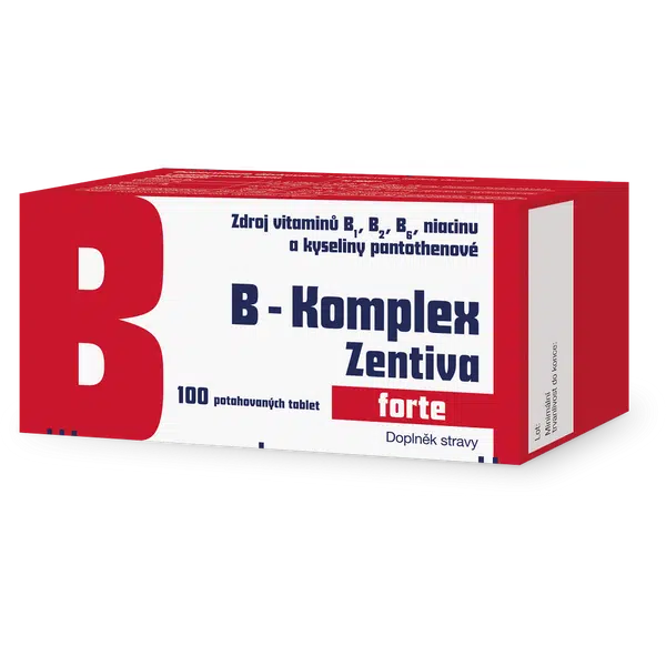ZENTIVA B-komplex forte 100 potahovaných tablet