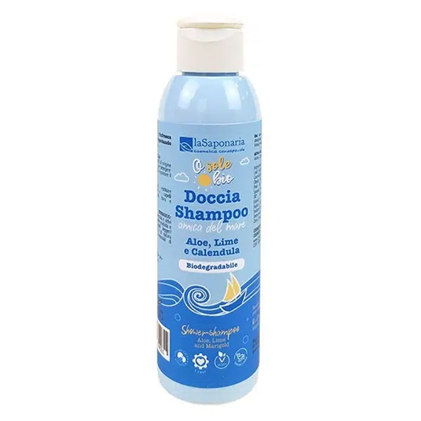 LA SAPONARIA Sprchový gel a šampon po opalování BIO 150 ml