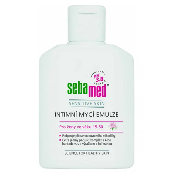 SEBAMED Intimní mycí emulze s pH 3,8 cestovní balení 50 ml