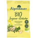 ALPENBAUER Přírodní bonbóny zázvor a bylinky BIO 90 g