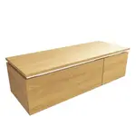 Kúpeľňová skrinka SAT Feel 120x30x46 cm medový dub mat SATFEEL2120DMD