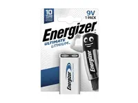 Baterie lithiová 9V ENERGIZER Ultimate 1ks / blistr –40°C