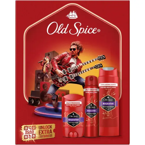 Old Spice RockStar For the Music Legend dárková sada