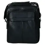 Pánská crossbody taška černá - Coveri Kyril