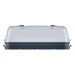Minipařeniště Respana Table Greenhouse antracit 51,5cm polykarbonové víko