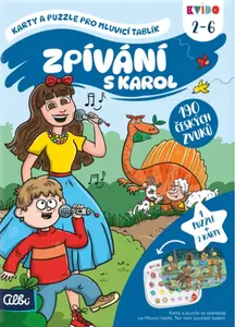 Kvído - Zpívání s Karol: Karty a puzzle pro Mluvicí tablík 2