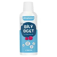 ALLNATURE Bílý ocet 10% s vůní malin 1000 ml