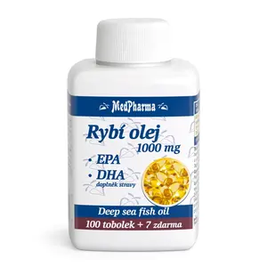 MEDPHARMA Rybí olej 1000 mg + EPA + DHA 107 tobolek
