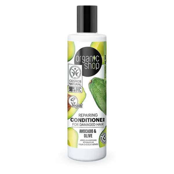 ORGANIC SHOP Kondicionér pro poškozené vlasy Avokádo a olivy 280 ml