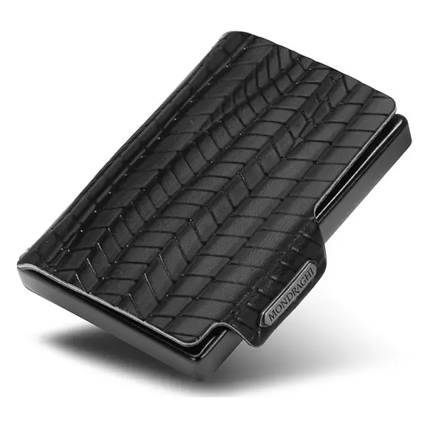 Kožená mini peněženka Mondraghi Evolution Black