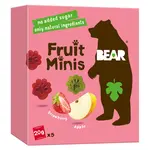 BEAR Ovocné minis jahodové a jablečné 5 x 20 g