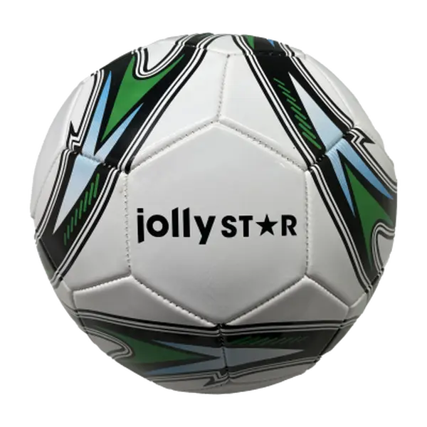 Míč kožený fotbalový Jolly Star Champion velikost č. 5
