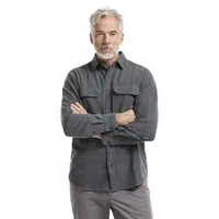 Bushman Pánská košile Yura, tmavě šedá XXXL