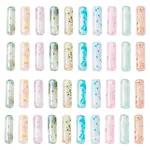 100G Picasso Transparent Glass Round Bugle Beads