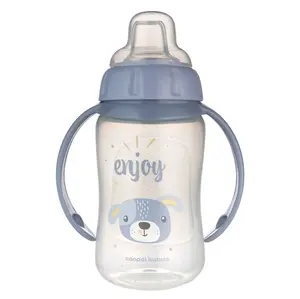 CANPOL BABIES Tréninkový hrníček s úchyty cute animals pejsek 320 ml