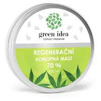 GREEN IDEA Regenerační konopná mast 70% 100 ml