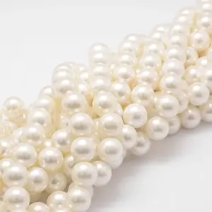 Shell Pearl Bead Strands