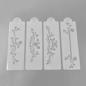 Plastic Flower Spray Stencils