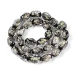 Handmade Foil Lampwork Beads Strands