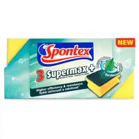SPONTEX Supermax+ Houba tvarovaná velká 3 kusy