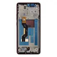 LCD display + dotyková deska + přední kryt pro Motorola Moto G86, red (Chrysanthemum) (Service Pack)