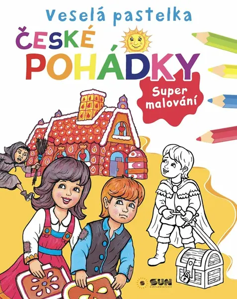 Veselá pastelka České pohádky - Supermalování