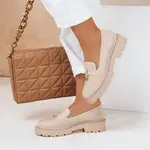 Dámske mokasíny LOAFELIA béžové